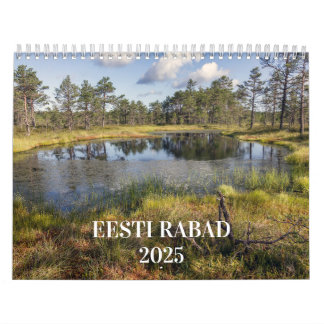 Estische veenkalender Eesti Rabad 2025 Kalender