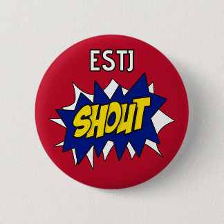 ESTJ "Schuif!" Knoop Ronde Button 5,7 Cm
