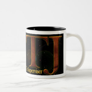 ESTJmug Tweekleurige Koffiemok