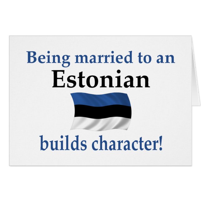 Estland bouwt teken (Voorkant Horizontaal)