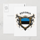 Estland Briefkaart (Voorkant / Achterkant)