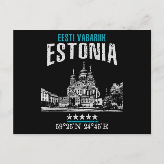 Estland Briefkaart (Voorkant)