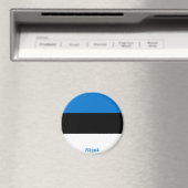 Estland Flag Charming Patriotic Magnet Magneet (Insitu (Vaatwasser))