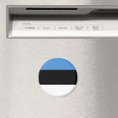 Estland Flag Magnet Magneet (Insitu (Vaatwasser))