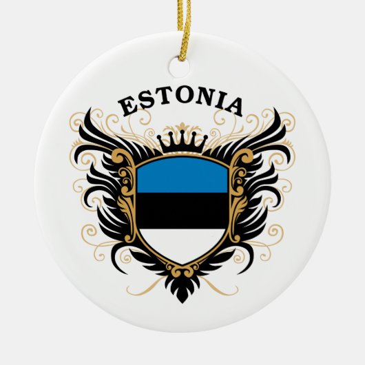 Estland Keramisch Ornament (Voorkant)