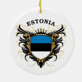 Estland Keramisch Ornament (Achterkant)