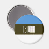 estland magneet (Voorkant / Achterkant)