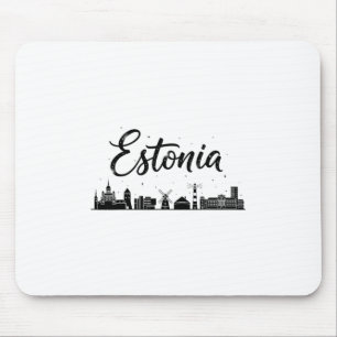 Estland Silhouette Reis Vakantie Outfits Muismat
