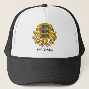 ESTLAND - symbool/wapen/vlag/kleuren/embleem Trucker Pet
