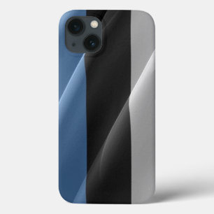 Estland Waving Flag - iPhone 13 Hoesje