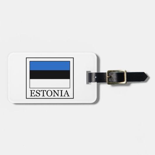 Estonia Bagagelabel (Voorkant horizontaal)