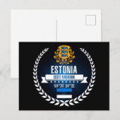 Estonia Briefkaart (Voorkant / Achterkant)