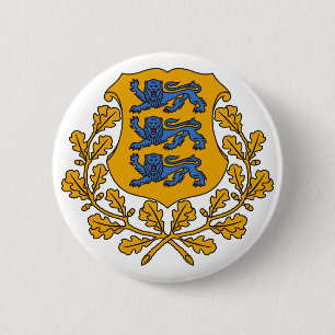 estonia embleem ronde button 5,7 cm