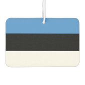 Estonia flag Air Freshener Luchtverfrisser (Achterkant)