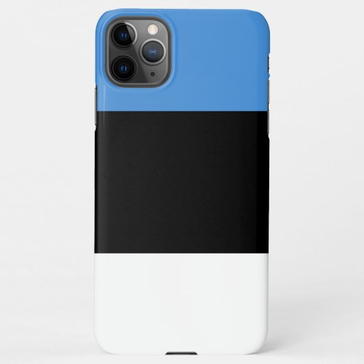 Estonia flag Phone Case iPhone Hoesje (Achterkant)
