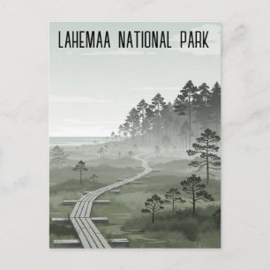 Estonia Lahemaa Nationaal Park Reizen Briefkaart