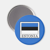 Estonia Magneet (Voorkant / Achterkant)
