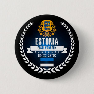 Estonia Ronde Button 5,7 Cm