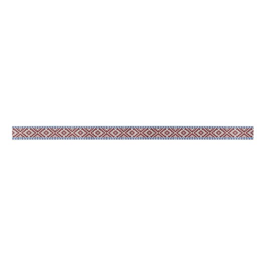 Estonian Woven Stripes Järva-Jaani Belt Lint (Voorkant)