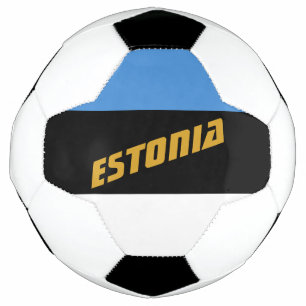 Estonie Football Patriotique & Drapeau Estonien