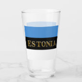 ESTONIE VERRE DE BIÈRE (Dos)
