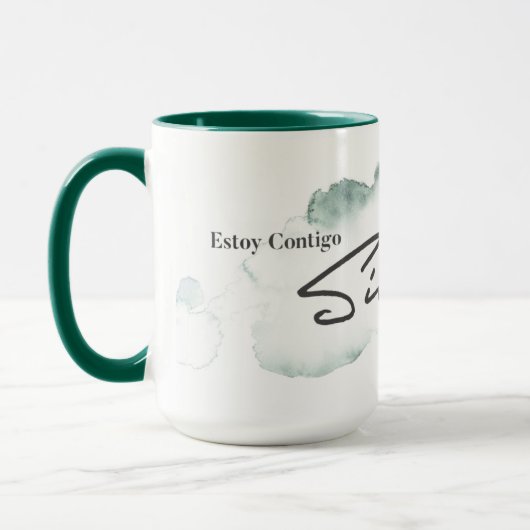 Estoy Contigo Siempre Bible Verse Mug (Gauche)