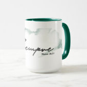 Estoy Contigo Siempre Bible Verse Mug (Devant droit)