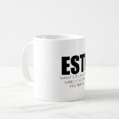 ESTP-MOK KOFFIEMOK (Voorkant links)
