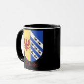 Estrada Family Shield Mug (Devant gauche)