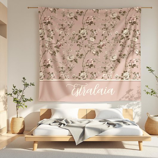 Estralaia Dusty Roos Pink Fleece Deken