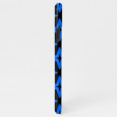 estrelas azuis em fundo escuro iPhone hoesje (Rechterkant)