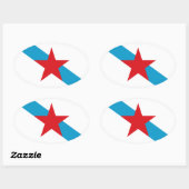Estreleira Gallega Ovale Sticker (Vel)