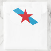 Estreleira Gallega Ovale Sticker (Tas)
