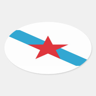 Estreleira Gallega Ovale Sticker