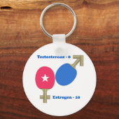 Estrogen Ping Pong Sleutelhanger (Voorkant)