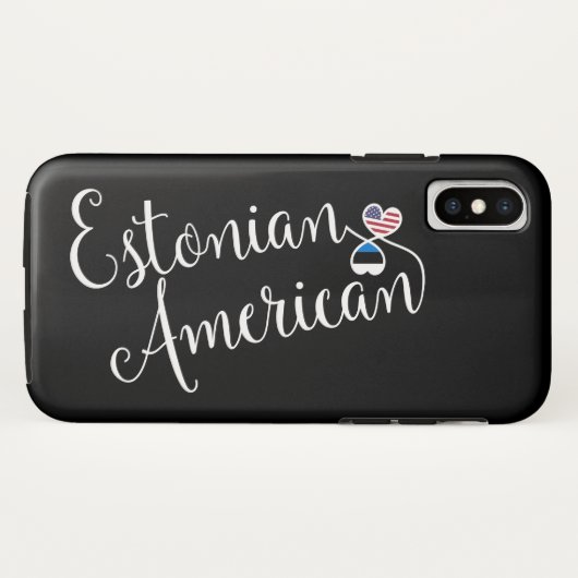 Ests-Amerikaans Ton Hearts Cell Phone Case (Achterkant (horizontaal))