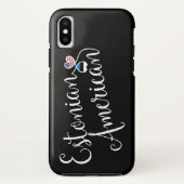 Ests-Amerikaans Ton Hearts Cell Phone Case (Achterkant)