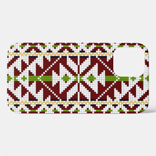 Ests nationaal gordelpattern Kolga-Jaani Case-Mate iPhone Case (Achterkant (horizontaal))