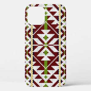 Ests nationaal gordelpattern Kolga-Jaani iPhone 12 Pro Hoesje