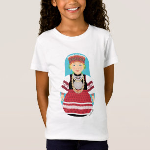 Ests, Seto Matryoshka Girls' T-shirt