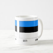 Estse mok estonia-kaart (Voorkant rechts)