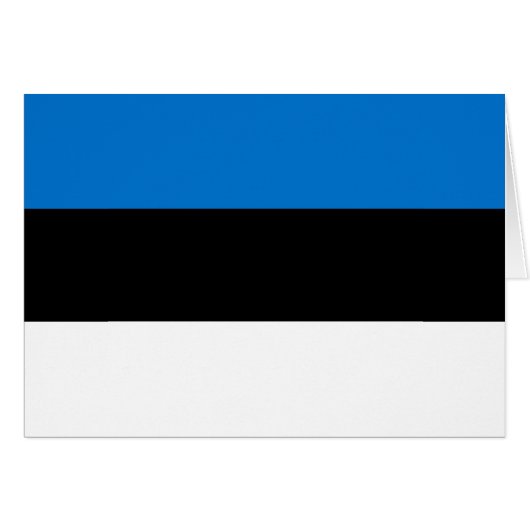 Estse vlag (Voorkant Horizontaal)