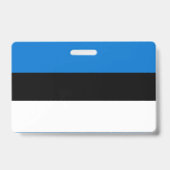Estse vlag badge (Achterkant)