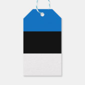 Estse vlag cadeaulabel (Achterkant)