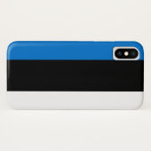 Estse vlag Case-Mate iPhone case (Achterkant (horizontaal))
