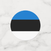 Estse vlag confetti (Kleine voorkant)