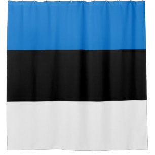 Estse vlag douchegordijn