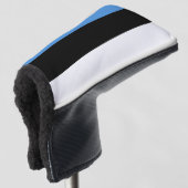 Estse vlag golfheadcover (3/4 voorkant)