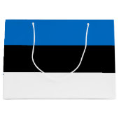 Estse vlag groot cadeauzakje (Voorkant)