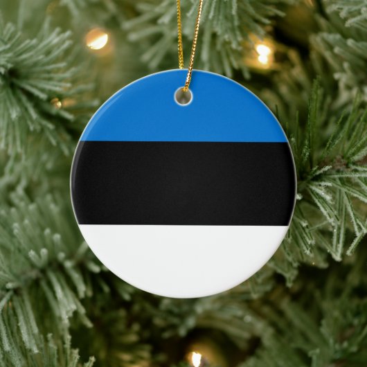Estse vlag keramisch ornament (Boom)
